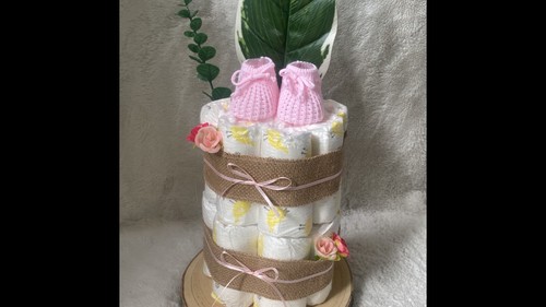 Torta pannolini baby shower