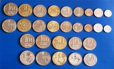 Set completo di monete Israele