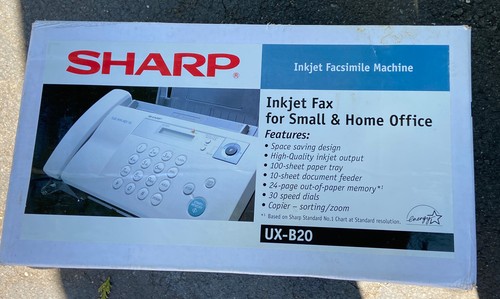 Fax getto inchiostro - fax, sharp