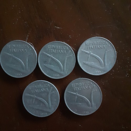 Lotto monete lire spiga - monete, 10