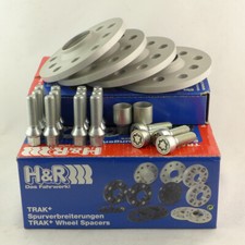 H&R Passaruota 30/40mm Argento per Fiat Grande Punto Tipo 199