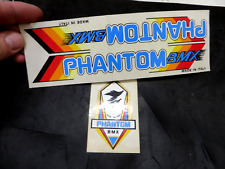 ADESIVI PER BICICLETTA VINTAGE - PHANTOM BMX - MADE IN ITALY