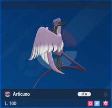 ARTICUNO di GALAR ✨SHINY✨ o NORMALE 6IV - Pokémon Scarlatto e Violetto
