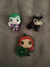 Lotto Mini FUNKO POP Supereroi DC COMICS Kinder Joy Joker Catwoman