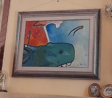 Gianni Dova, Balena, quadro