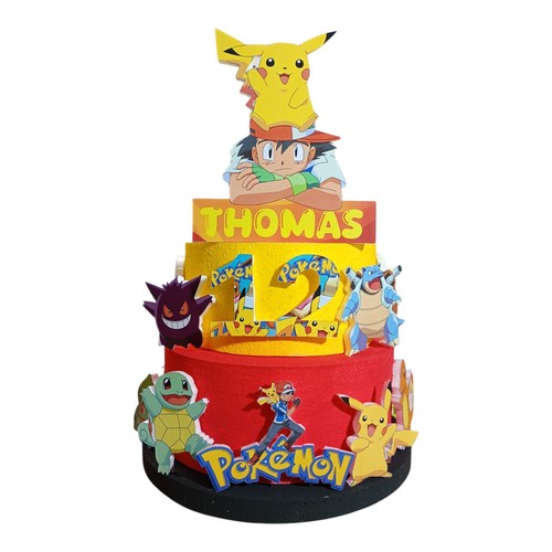 Torta scenografica pokemon - scenografica,