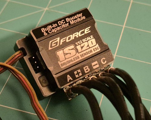 Gforce 120a esc brushless - gforce, 1s
