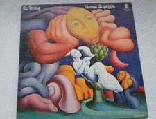 LP 12" VINYL-LE ORME UOMO DI PEZZA 1972 PROG ROCK MUSIC RECORDING VINILE 33 GIRI