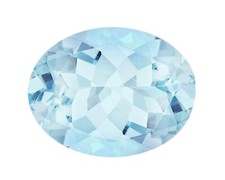 Topazio blu naturale taglio - blu,