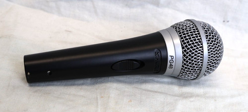 Microfono shure pg48 xlr - microfono, pg48-xlr