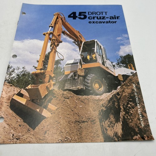 Brochure escavatore drott - drott, 45