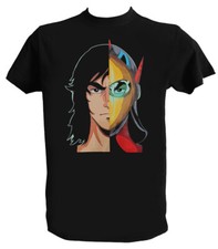 T shirt Goldrake Actarus Maglietta Duke Fleed Tee shirt Goldorak Robot Anni 80