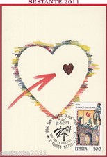 ITALIA MAXIMUM MAXI CARD TIRO BALESTRA ANTICA 1989 S. SECONDO PINEROLO B910