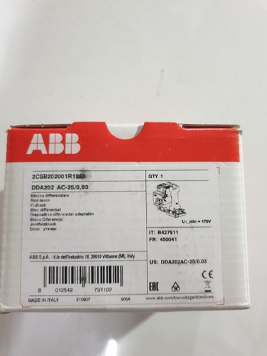 Abb dda202 blocco - abb, ac-25/0,03