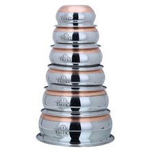 Acciaio Inox Rame Fondo Handi