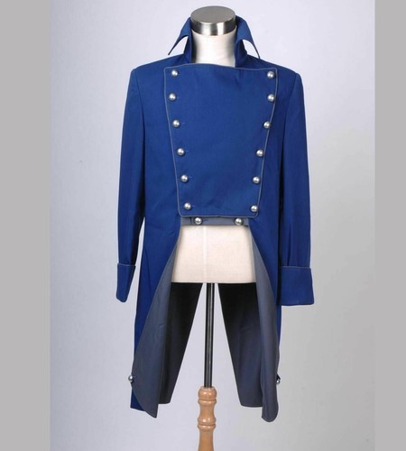 Cappotto uomo blu stile