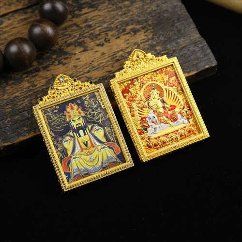 Ciondolo zodiaco thangka - ciondolo,