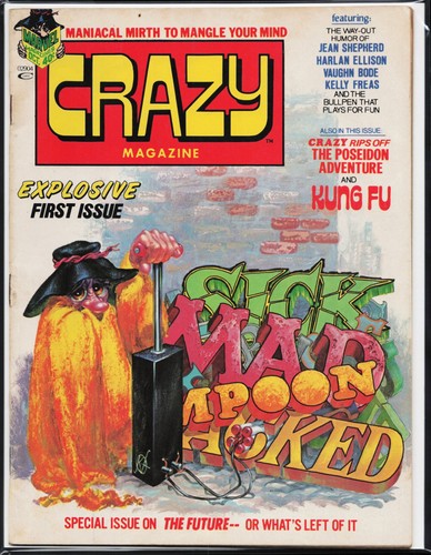 Crazy magazine collection - collection, on