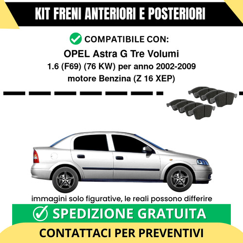 Pastiglie freno ant - freno,