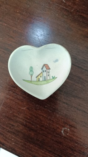 Ceramica lenci miniatura cuore - lenci,
