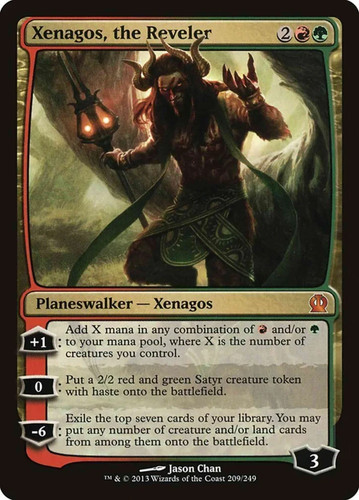 Mtg xenagos the reveler - xenagos,,