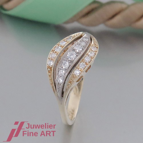 Anello brillante con - , 17