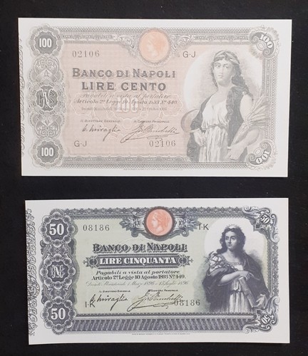 100 lire biglietti al - lire,