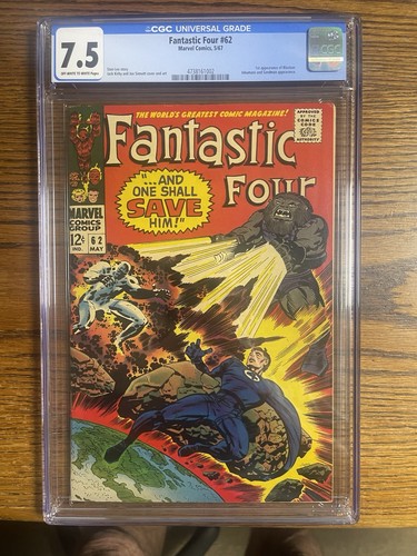 Fantastic four cgc - four, #62