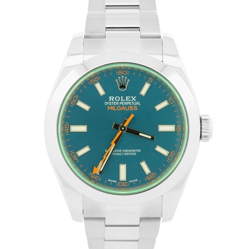Rolex milgauss blu verde - milgauss,