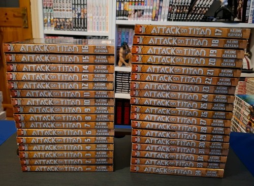 Attack titan manga - attack, complete