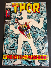 The Mighty Thor #169 (Marvel Comics ottobre 1969) - Fine KEY Early Galactus