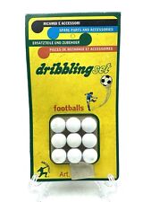 DRIBBLING ARCOFALC  Rarissimo SET  9 PALLINE FOOT BALL DA CALCETTO NUOVE# AB