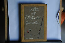 1914-  MANUALE HOEPLI - JACOPO GELLI - IL BILIARDO E IL GIUOCO ALLE BOCCE