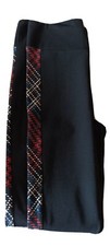 CALZEDONIA, Leggins Donna, nero, tartan, Tg L, vita alta