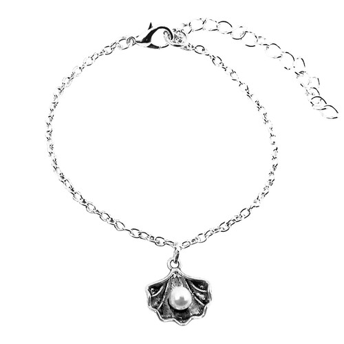 Bracciale conchiglia argento - conchiglia,