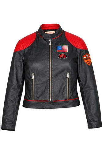 Giacca vintage biker vera - giacca,