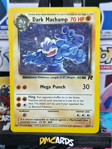 Pokemon dark machamp - pokemon, 10/82