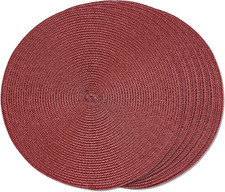 , Set Di 6 Tovagliette Rotonde