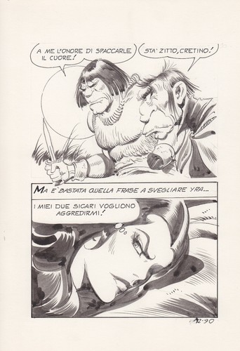 Leone frollo tavola - tavola, originale