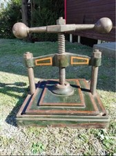 Pressa tipografica vintage manuale