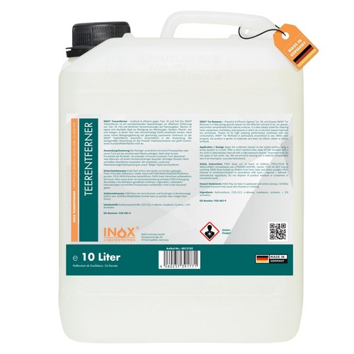 Inox rimuovi catrame 10l - inox®,