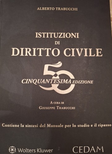 Istituzioni diritto civile - di,