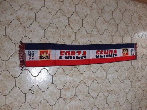 Genoa sciarpa scarf forza - sciarpa,