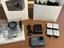 COOAU Action Cam Nativo 4K 60fps 20MP Touch Screen WiFi Zoom 8X EIS AntiShake