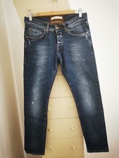 Jeans two man 2 man colore blu pervinca per uomo stile slim nuovo 