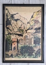 Autore Sconosciuto Litografia A Colori