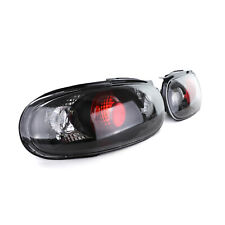 Luci posteriori vetro trasparente nero per Mazda MX5 NA 89-98