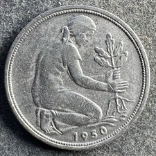 Pfennig 1950 bund länder - 50,