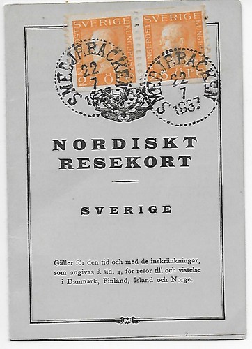Passaporto smedjefracken 1937 - passaporto,