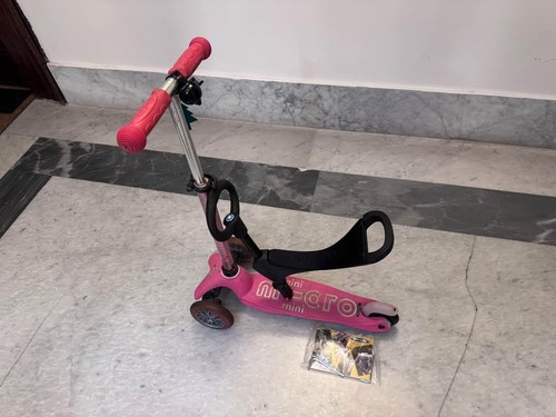 Monopattino rosa micro deluxe - rosa,